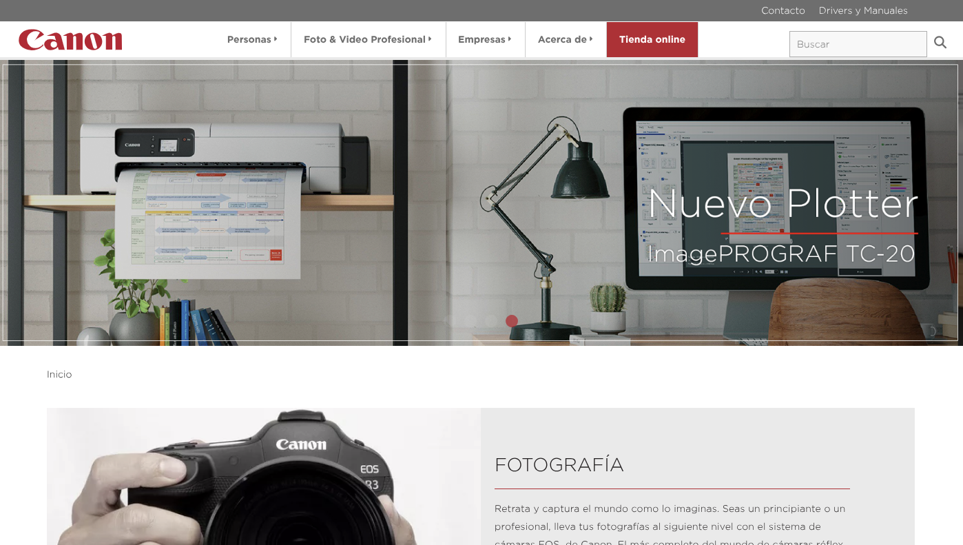 Portada Canon.cl