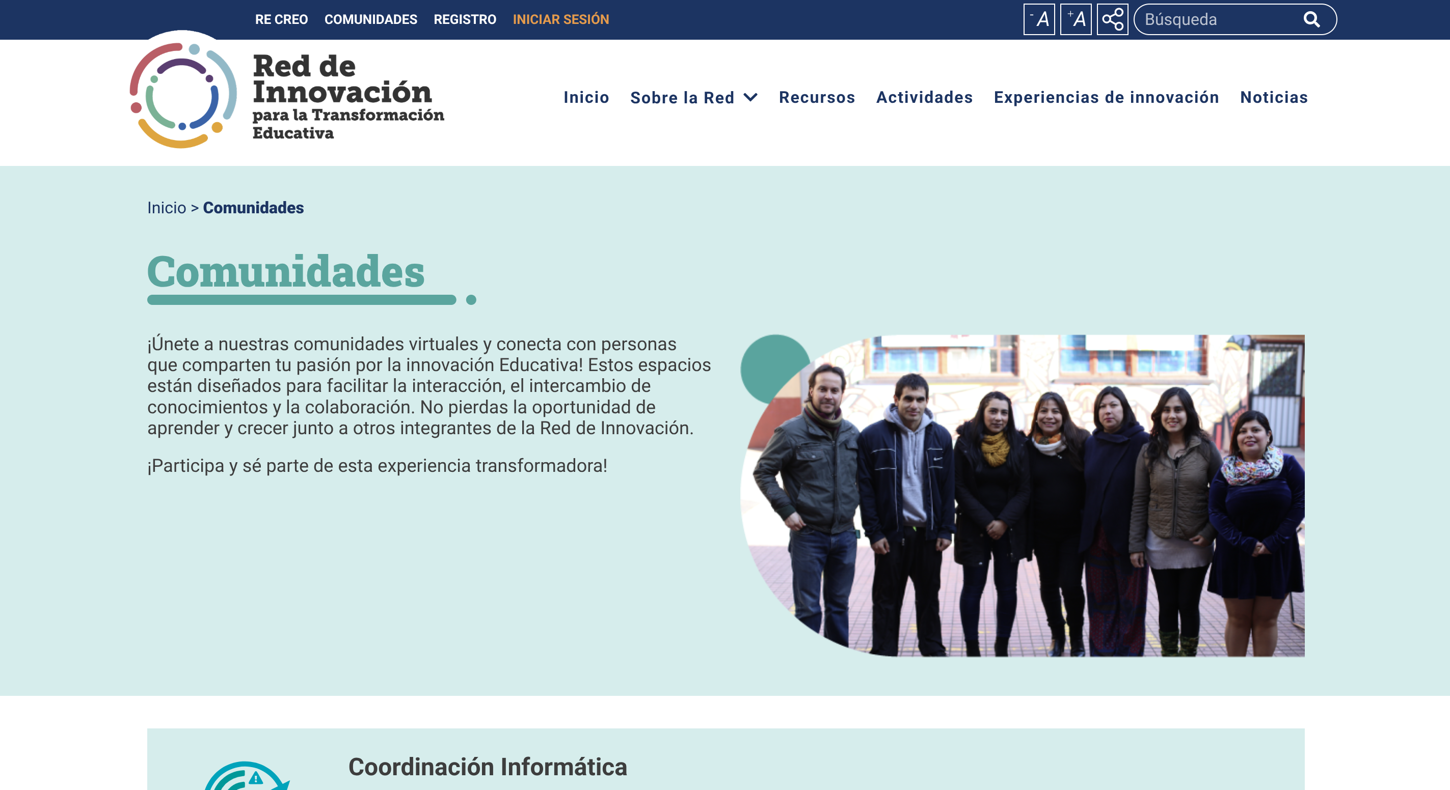Comunidades de la RITE demuestran la funcionalidad de Foro utilizada (requiere de registro) 