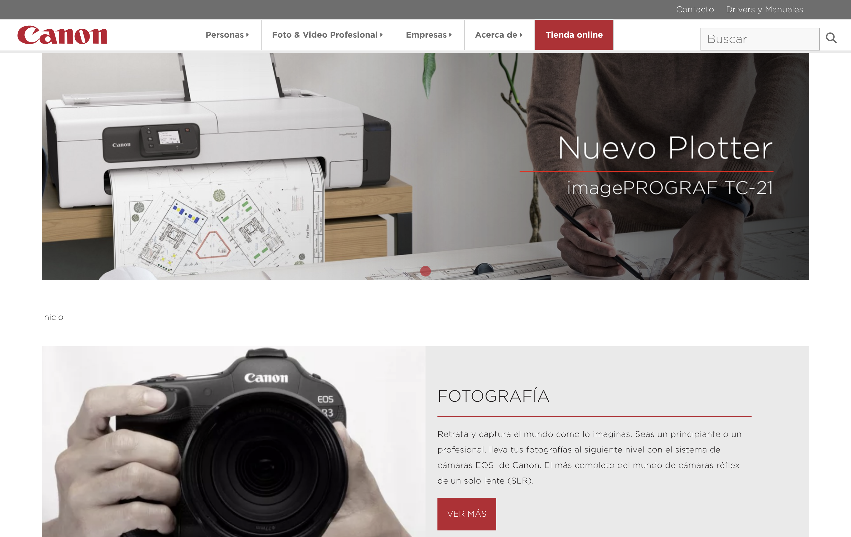 Portada Canon.cl