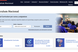 Portada sitio Currículum Nacional