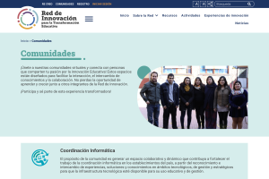 Pantalla Comunidad RITE