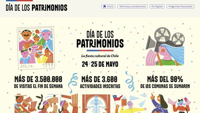 Portada sitio Día de los Patrimonios 2025